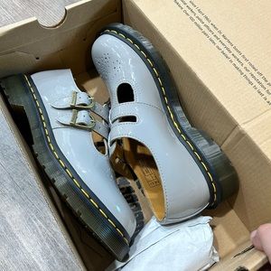 Dr. Martens 8065 gray patent 7
